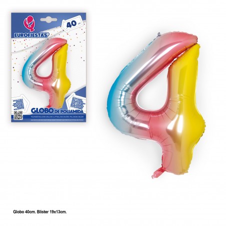 Globo in poliamide 40cm tonalità 4