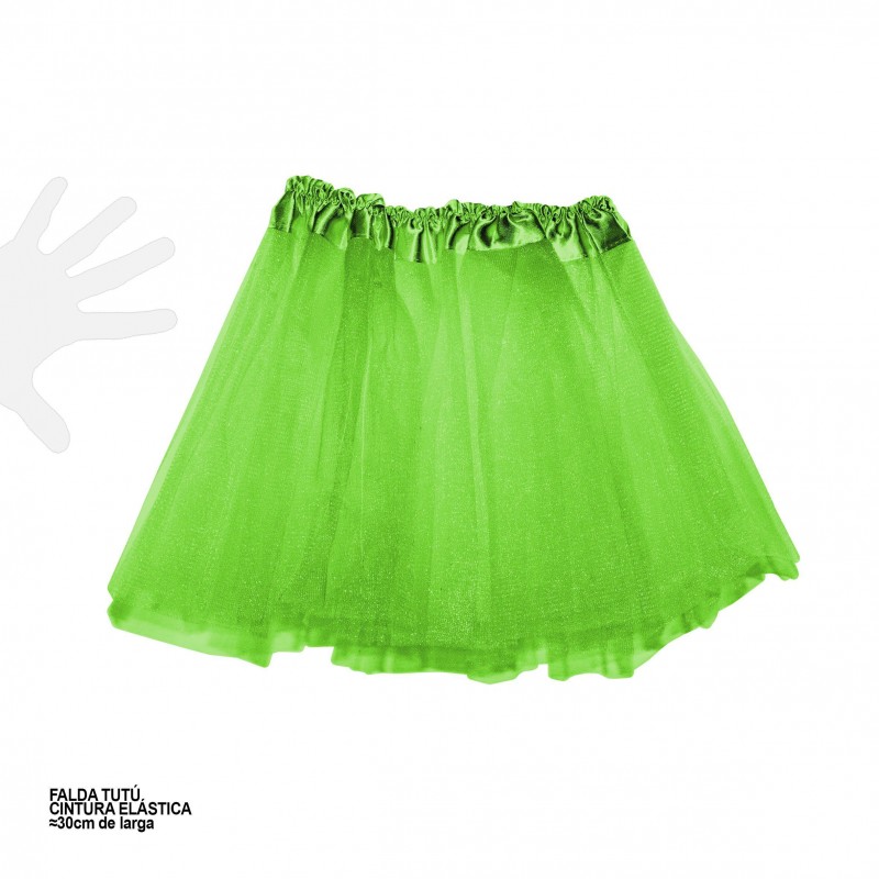 Gonna fata piccola verde