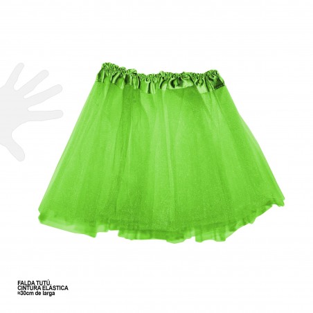 Gonna fata piccola verde