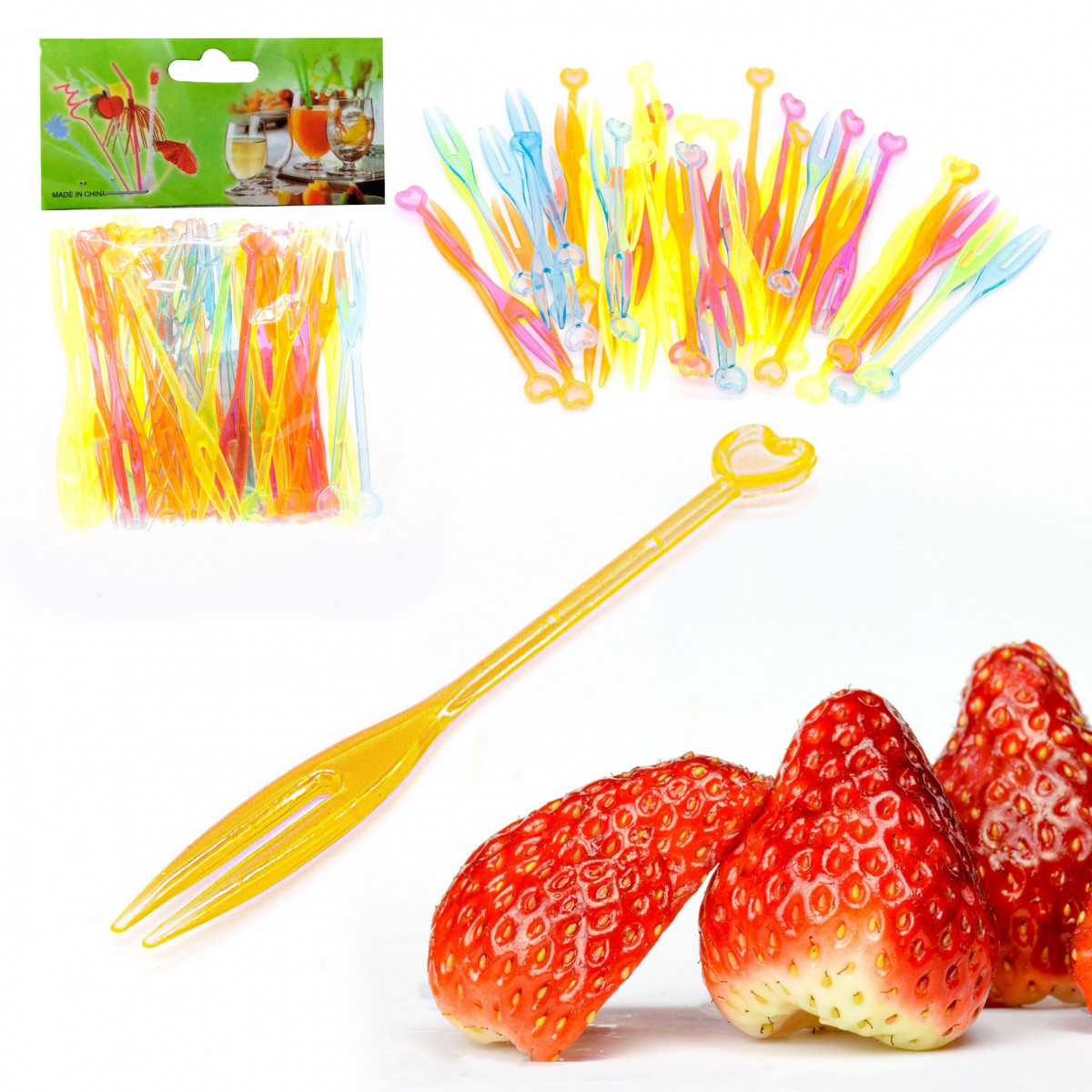 Bacchette ai frutti di cuore