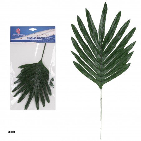 Foglia di palma decorativa 18 cm