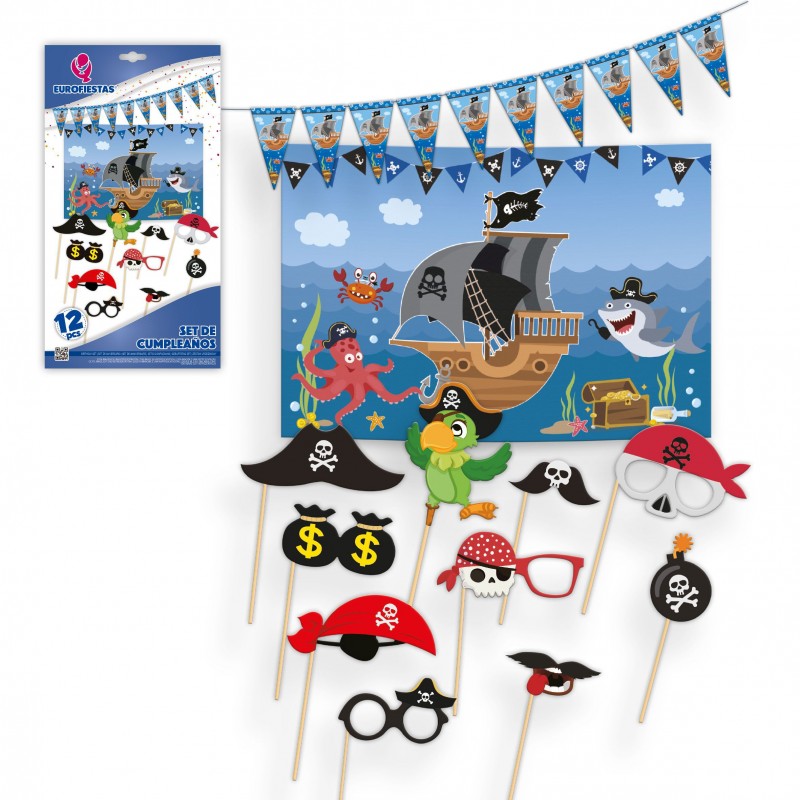 Set di compleanno pirati