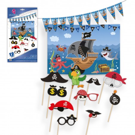 Set di compleanno pirati