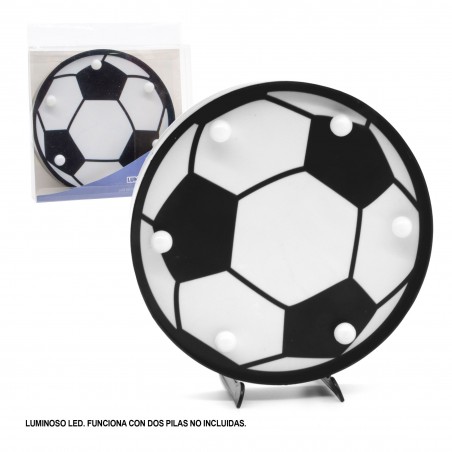Luce Decorativa LED di Calcio Lampada con Design Sportivo per Stanze e Feste