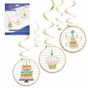 Ghirlanda a spirale di dolci