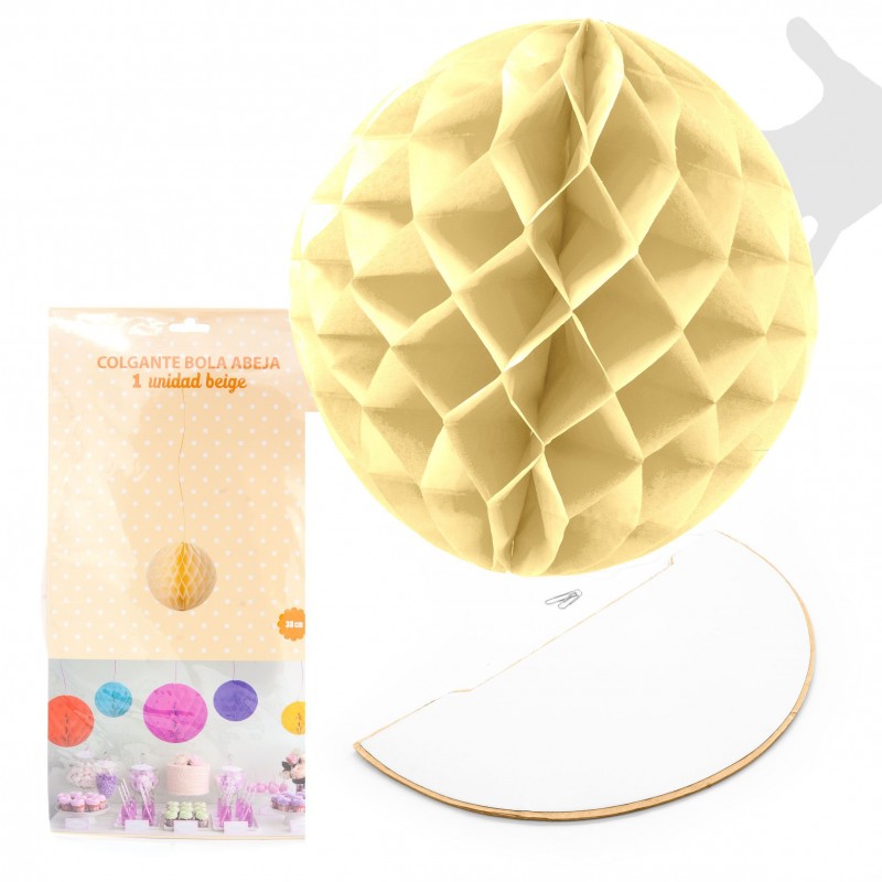 Palla d api 1u.38cm beige