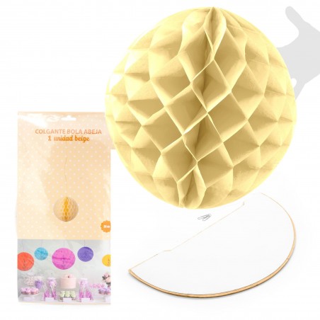 Palla d api 1u.38cm beige