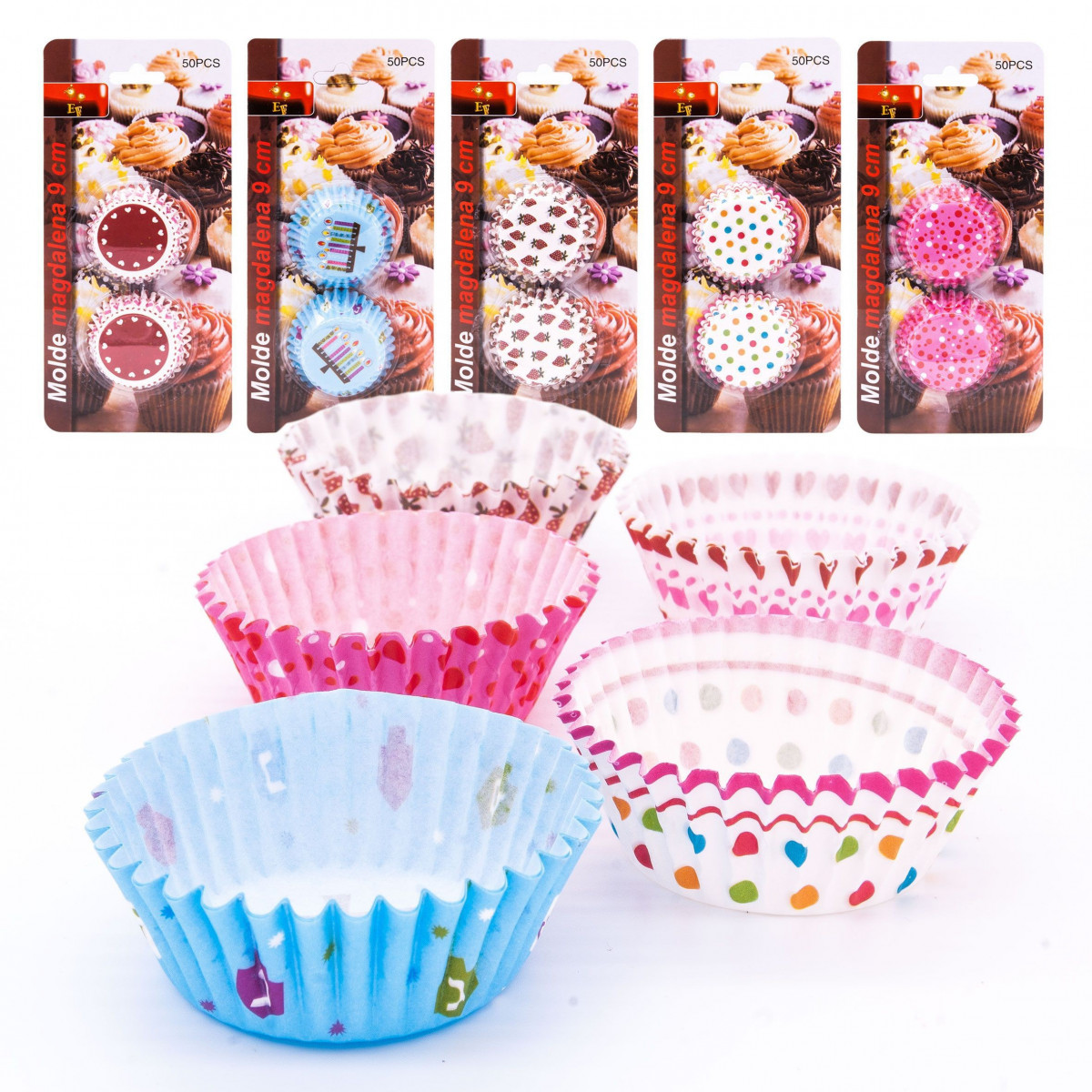 Stampo per cupcake rosa