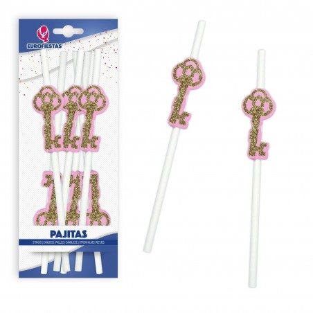 Cannucce chiave oro rosa