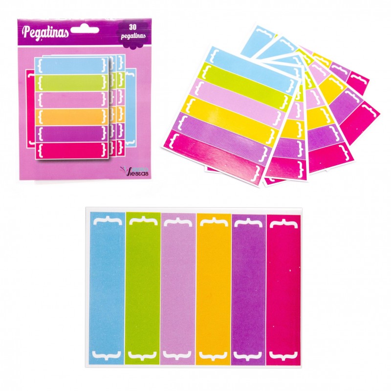 Etichette adesive 30peg.