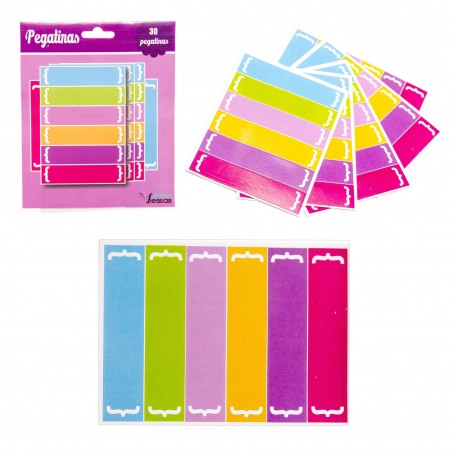 Etichette adesive 30peg.