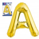 Globo in poliamide lettera A altezza 80cm