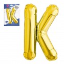 Globo in poliamide lettera k altezza 80cm