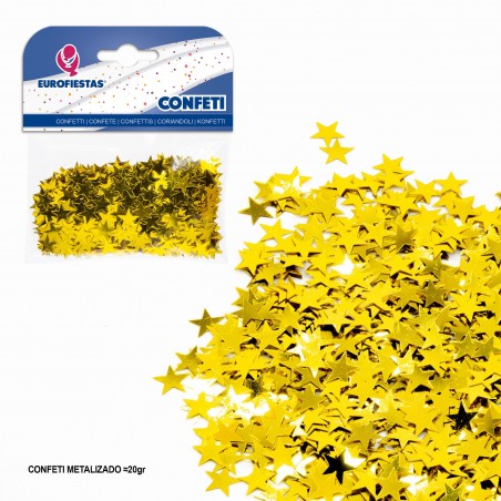 Confetti brillanti stella oro