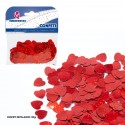 Coriandoli cuore rosso brillante