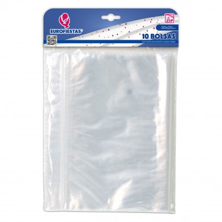 Borsa chiusura zip 20x30