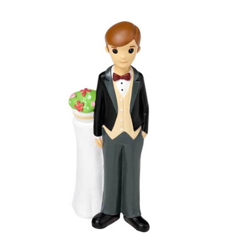 Figura di torta nuziale dello sposo
