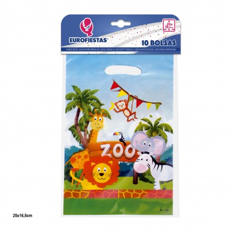 Borse 10 25x16,5cm Zoo