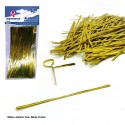 Filo chiude sacchetti 15cm oro