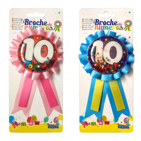 Medaglia compleanno 10 anni