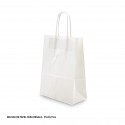 Sacchetto di carta 27x22x11cm bianco