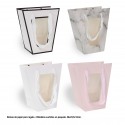 Borsa finestra trapezio 4 modelli grande