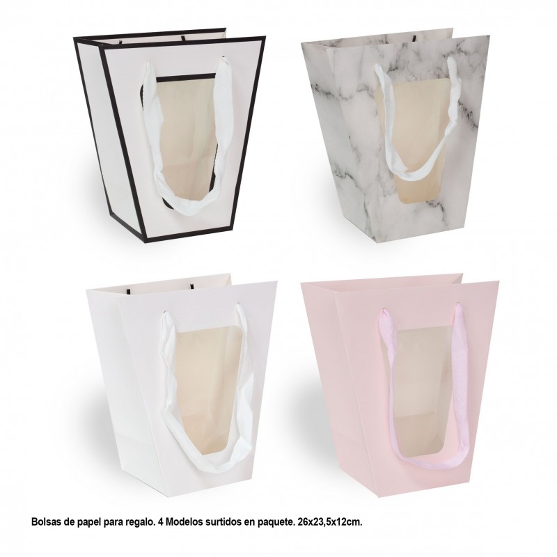 Borsa finestra trapezio 4 modelli grande
