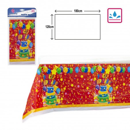 Tovaglia per feste 1 2x1 8m torta