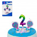 Candela buon compleanno sfumature nº 2