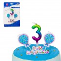 Candela buon compleanno sfumature nº 3