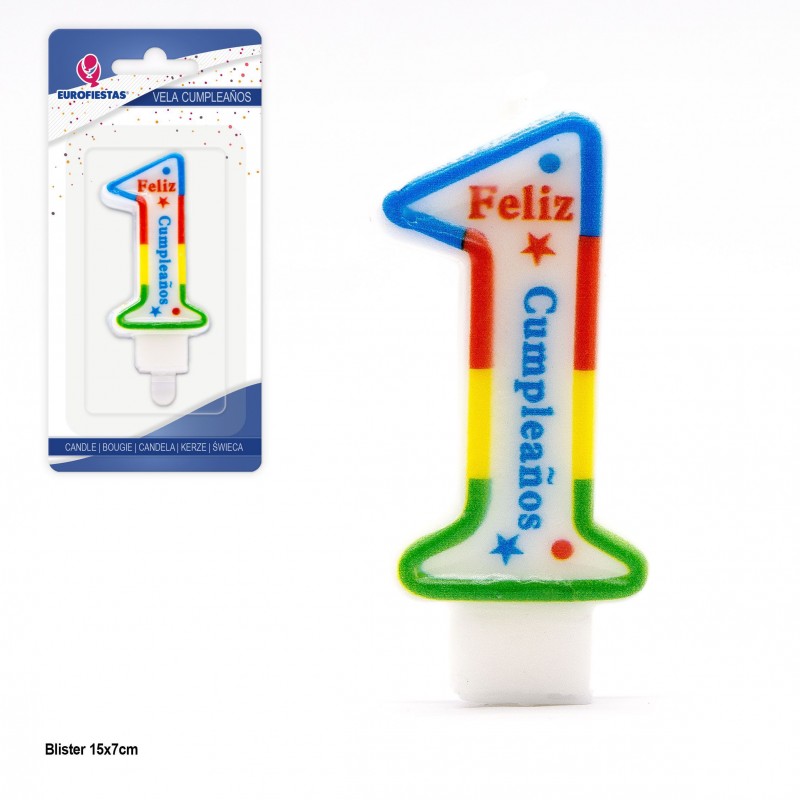 Candela arcobaleno n. 1