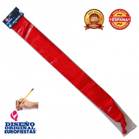 Fascia liscia rossa