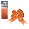 Fiocco auto deco 5 cm arancione liscio