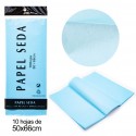 Carta velina azzurra