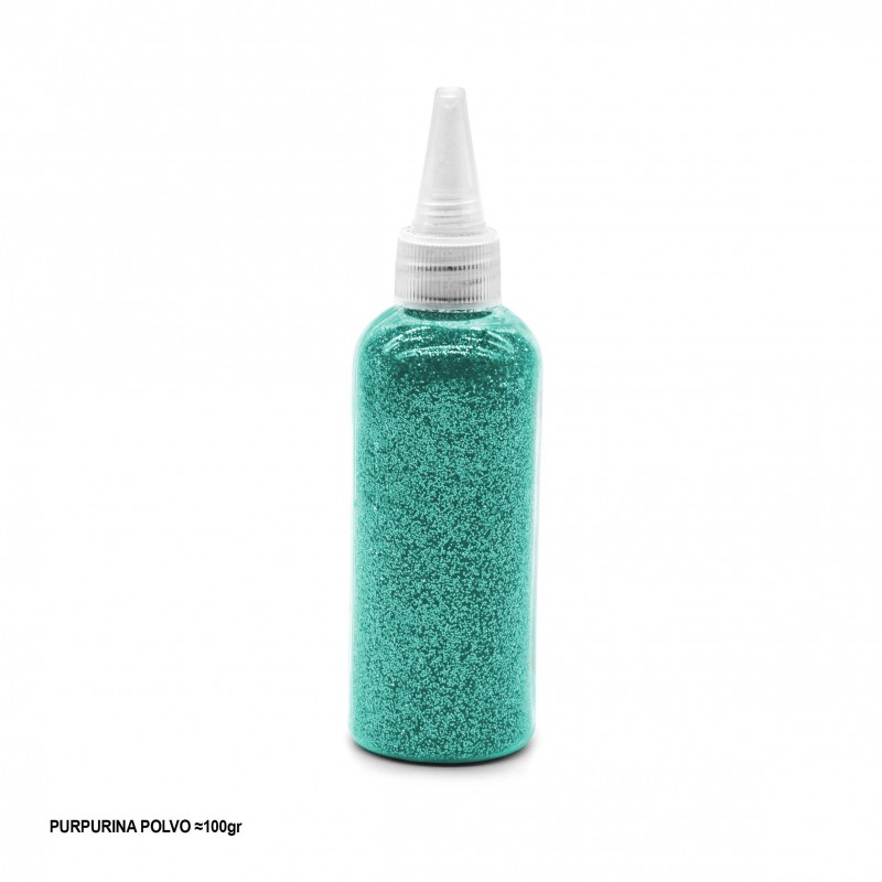 Polvere glitter 100g turchese