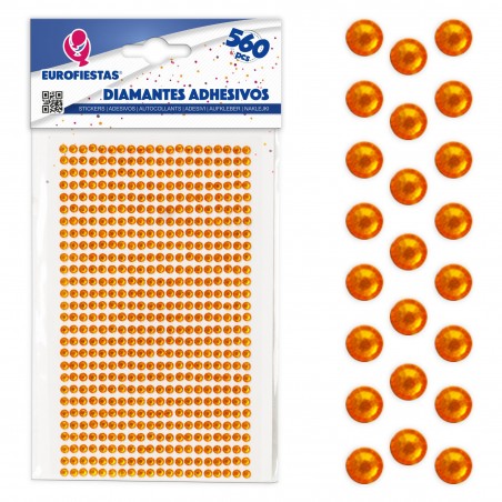 560 diamanti adesivi piccoli oro