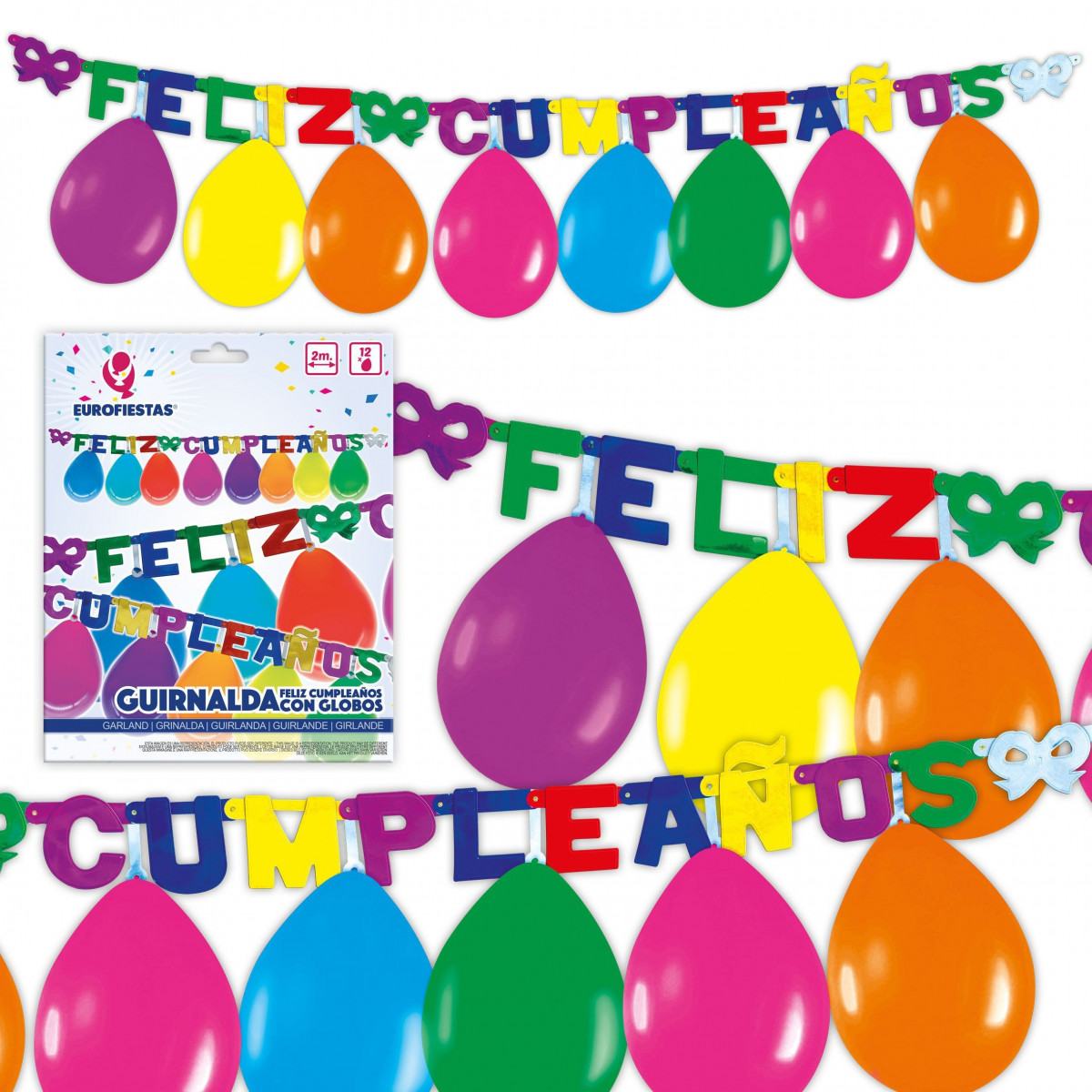 Ghirlanda felice compleanno