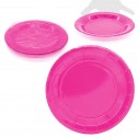 Piatti monouso gr. fucsia 10