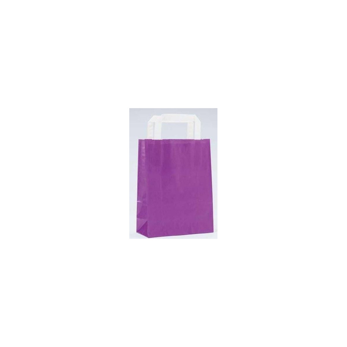 Borsa di carta kraft viola