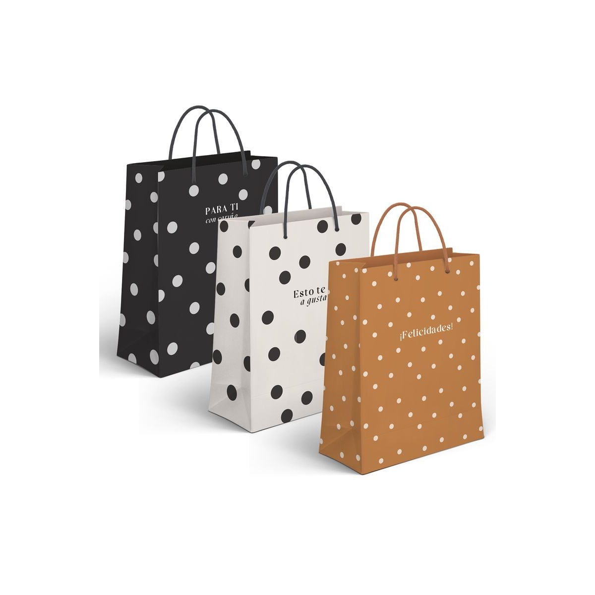 Borsa di carta l basics 3m