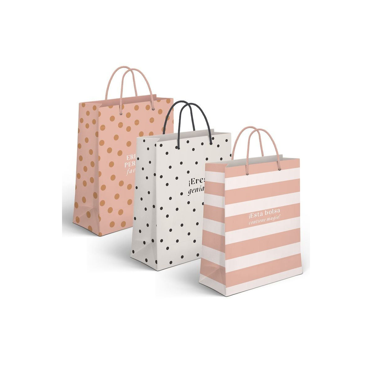 Borsa di carta l basics 3m