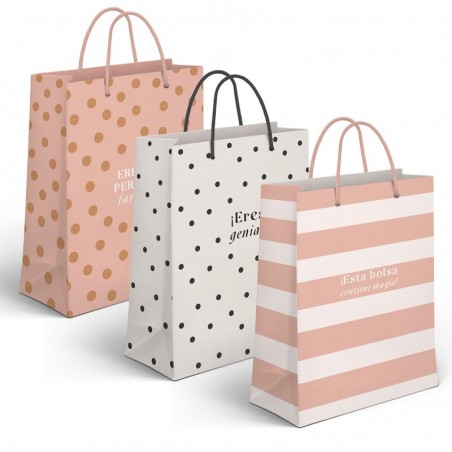 Borsa di carta l basics 3m