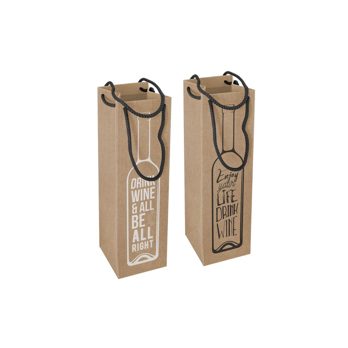 Borsa vino craft bottiglia 2c