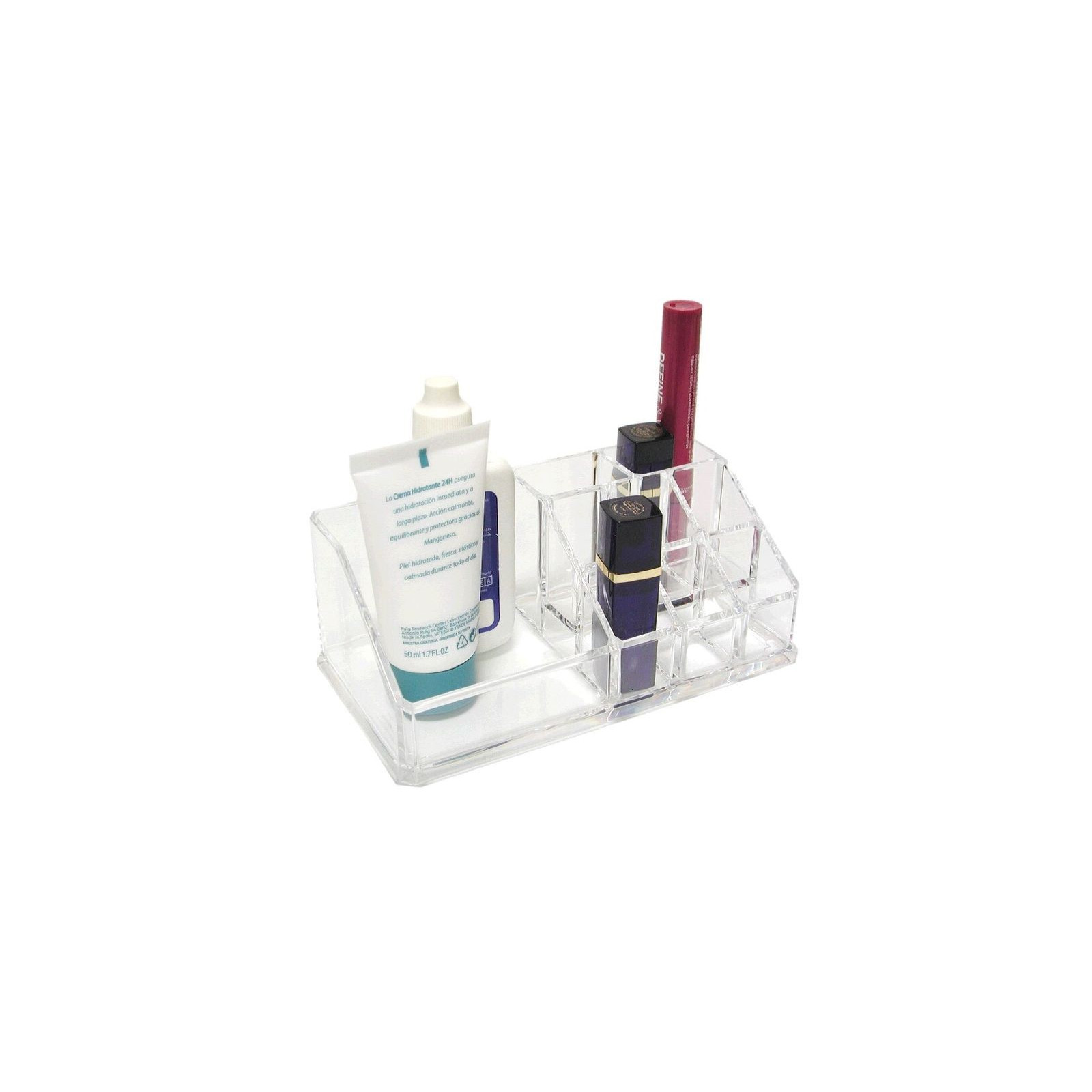 Organizzatore cosmetici alto 9 dptos.