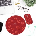 Mouse wireless con tappetino amore