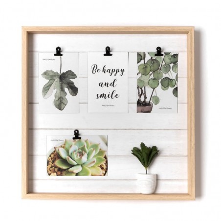 Portafoto Pinzette Decorazione Vaso Di Fiori