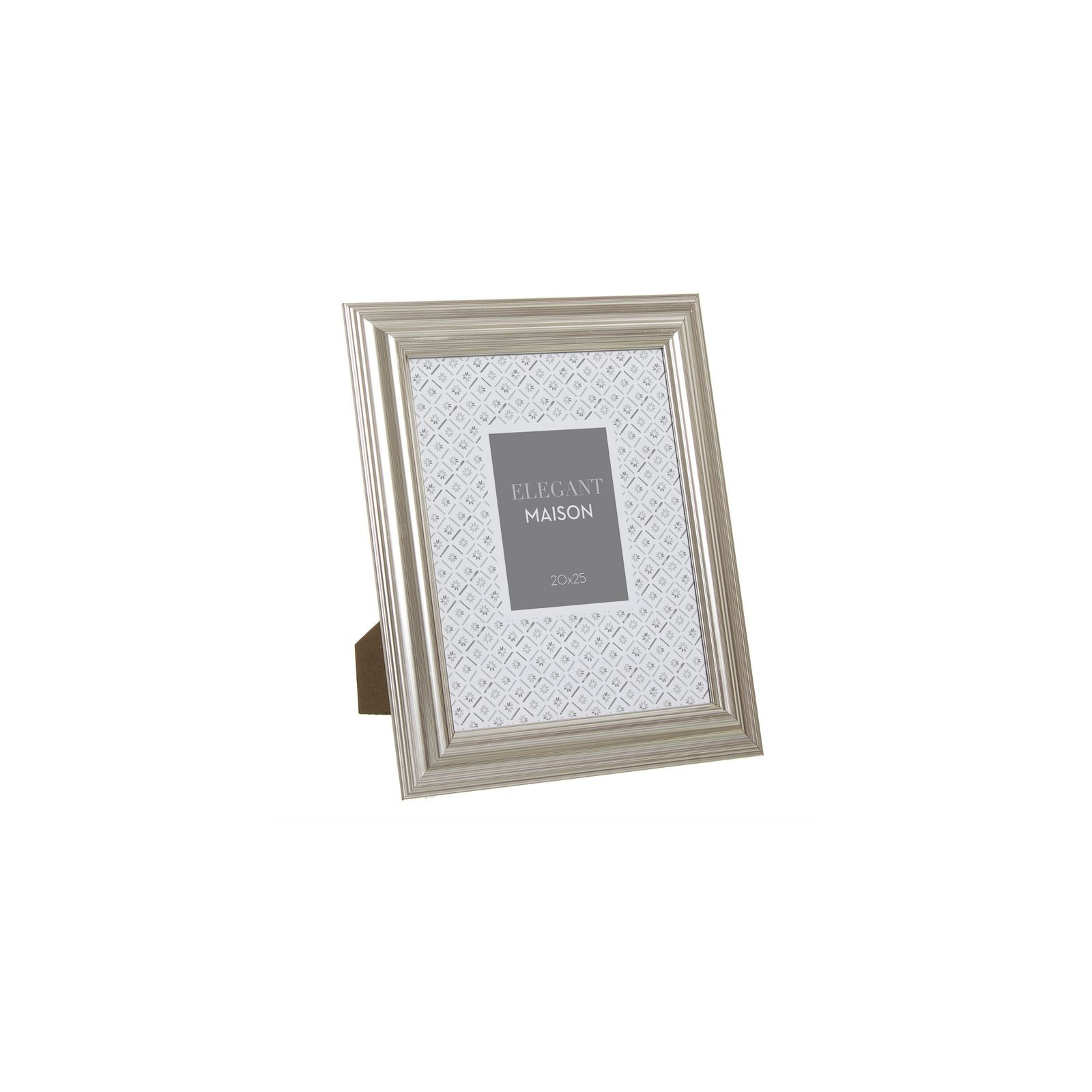 Portafoto ps 20x25 silver maison