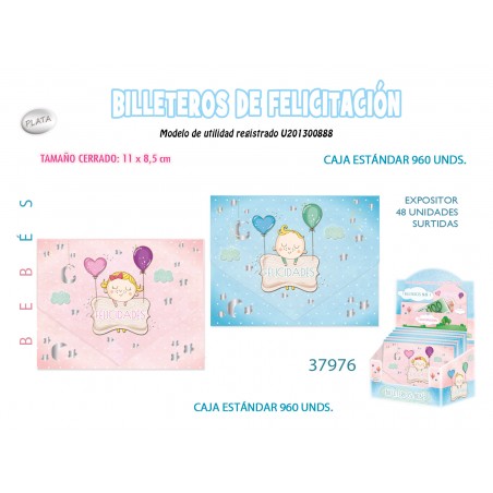 Portafoglio con chiusura per bambini