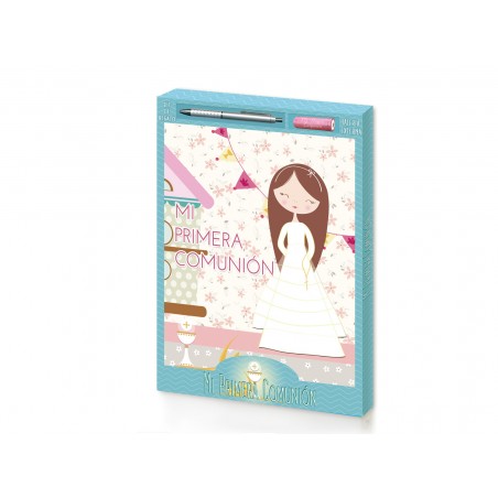 Libro comunione + bolig + batteria ragazza