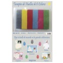 Timbro impronte 6 colori